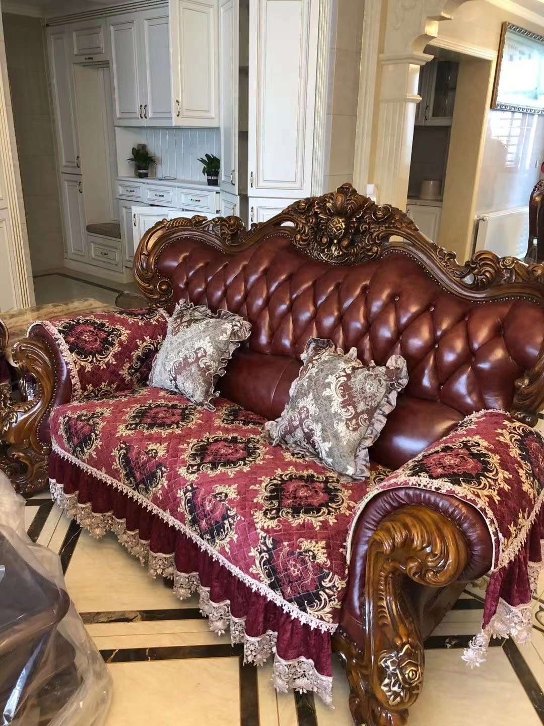 餐垫，沙发垫，飘窗垫，床上用品，喜庆用品私人订制220元一平方详情图8