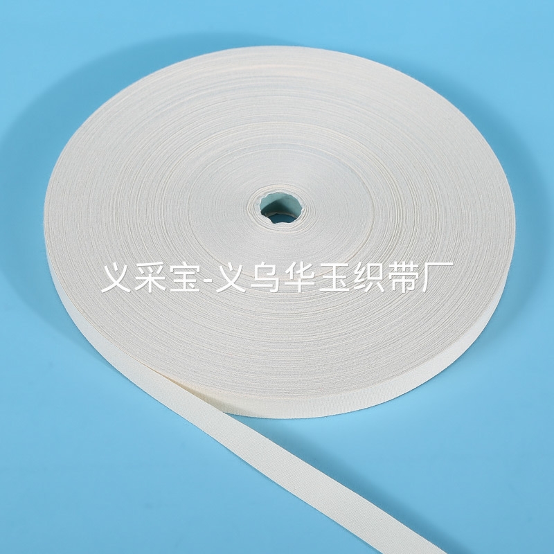 专业生产各种规格棉织带可定制 1.5平纹商标带