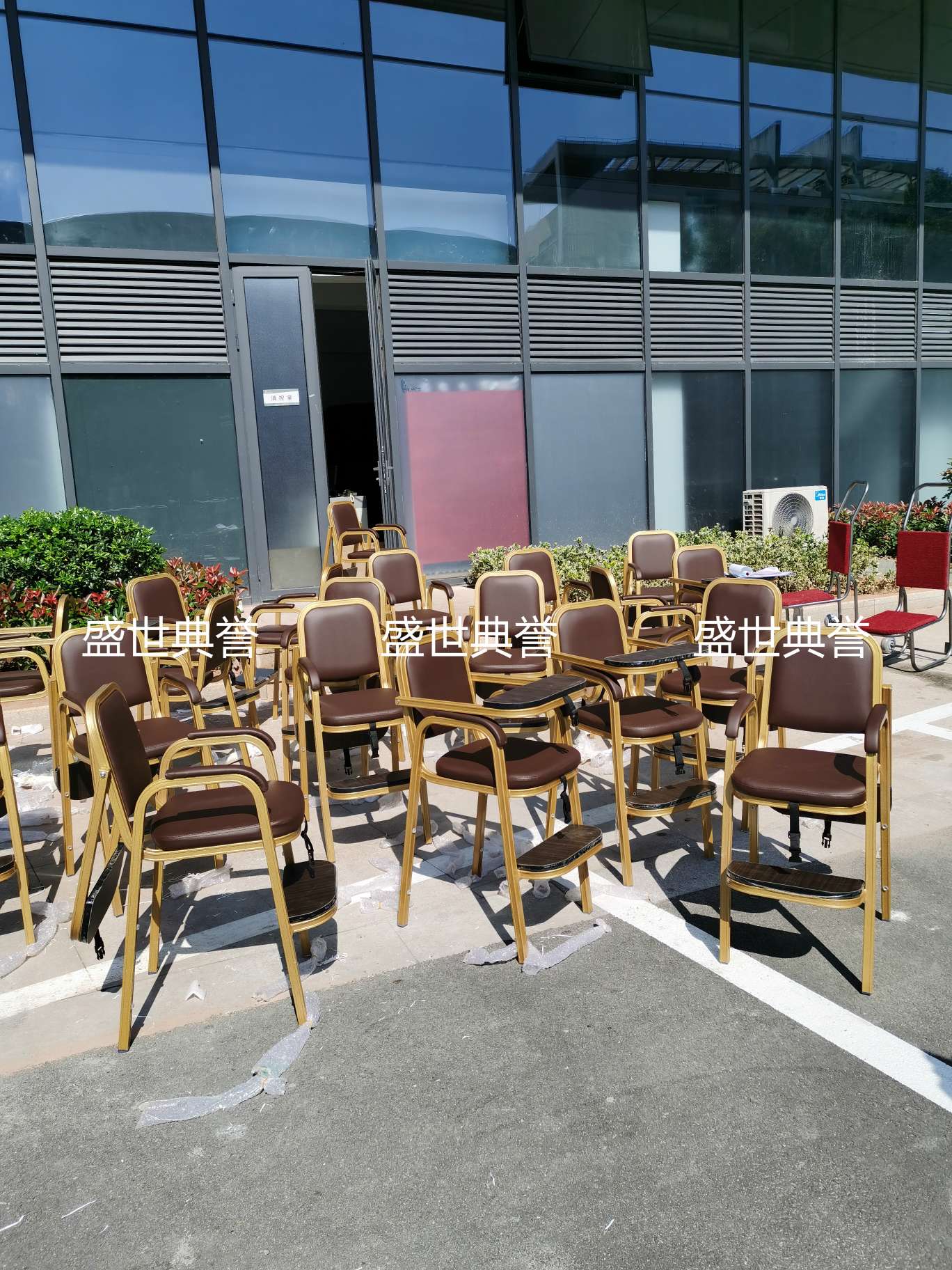 嘉兴宴会酒店铝合金宝宝椅海鲜餐厅包厢宝宝餐椅酒楼饭店儿童椅子详情图6