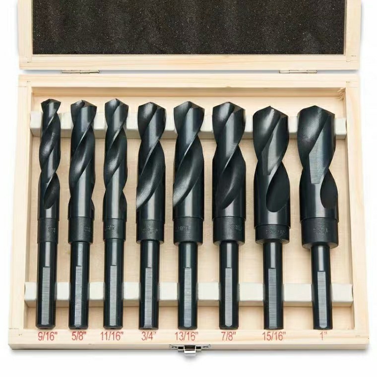 Taper shank drill set 8PC thumbnail