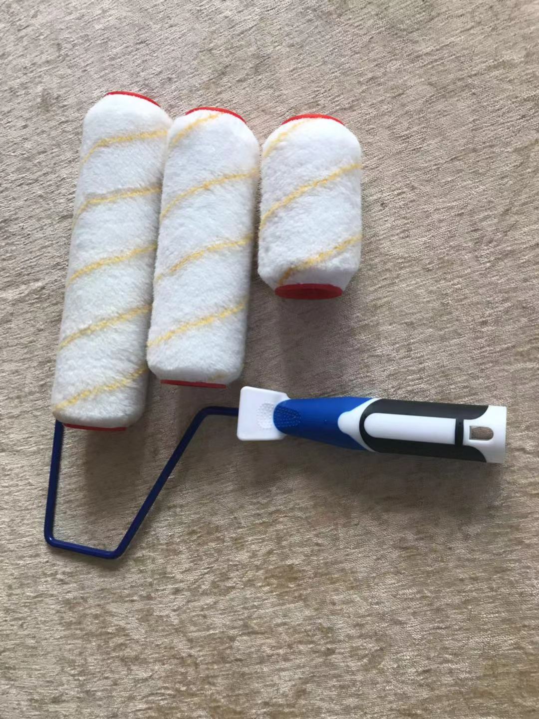 滚刷 三色柄 黄条