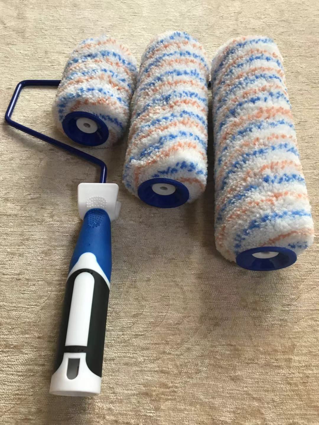 滚筒刷 三色柄 多彩