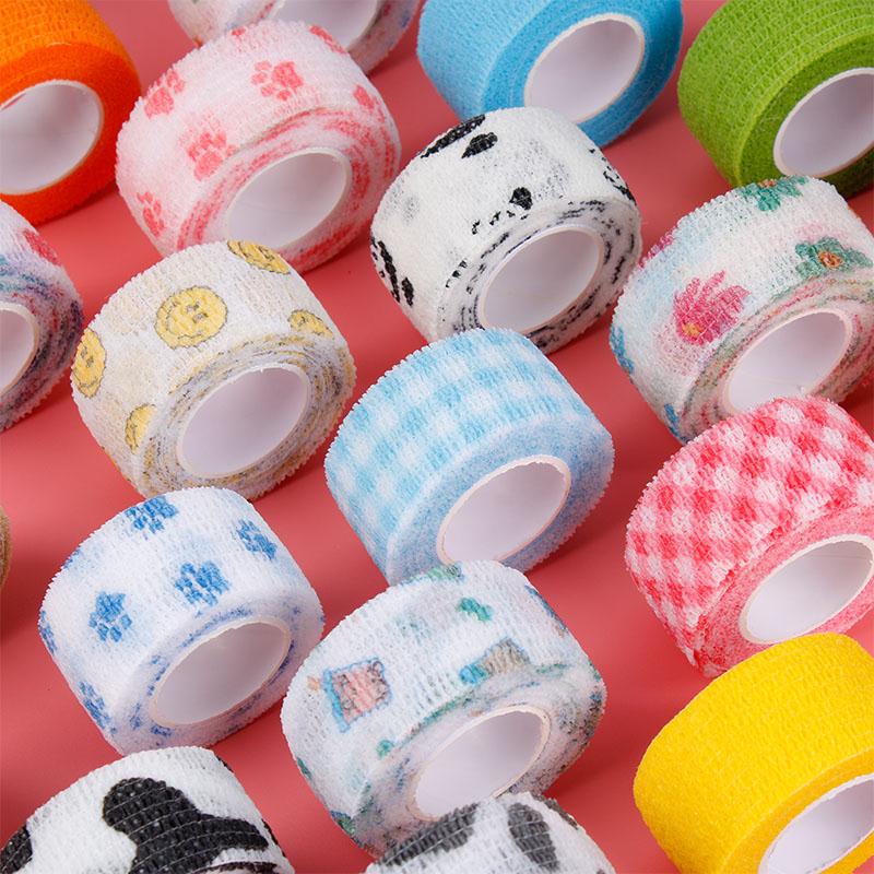 学生护指自粘绷带写字防磨关节保护套印花绷带详情图6