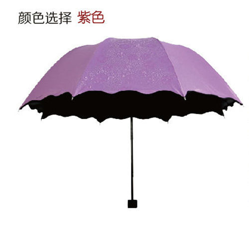 十骨八骨大号双人雨伞黑胶防晒遮阳晴雨伞男女防紫外线折叠太阳伞详情图2