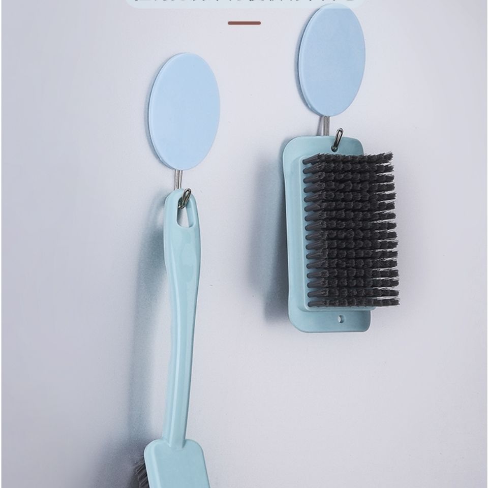 Laundry brush with soft bristles, a special household shoe cleaning brush that does not damage shoes and clothes. Shoe cleaning brush board for hard bristles Specification image