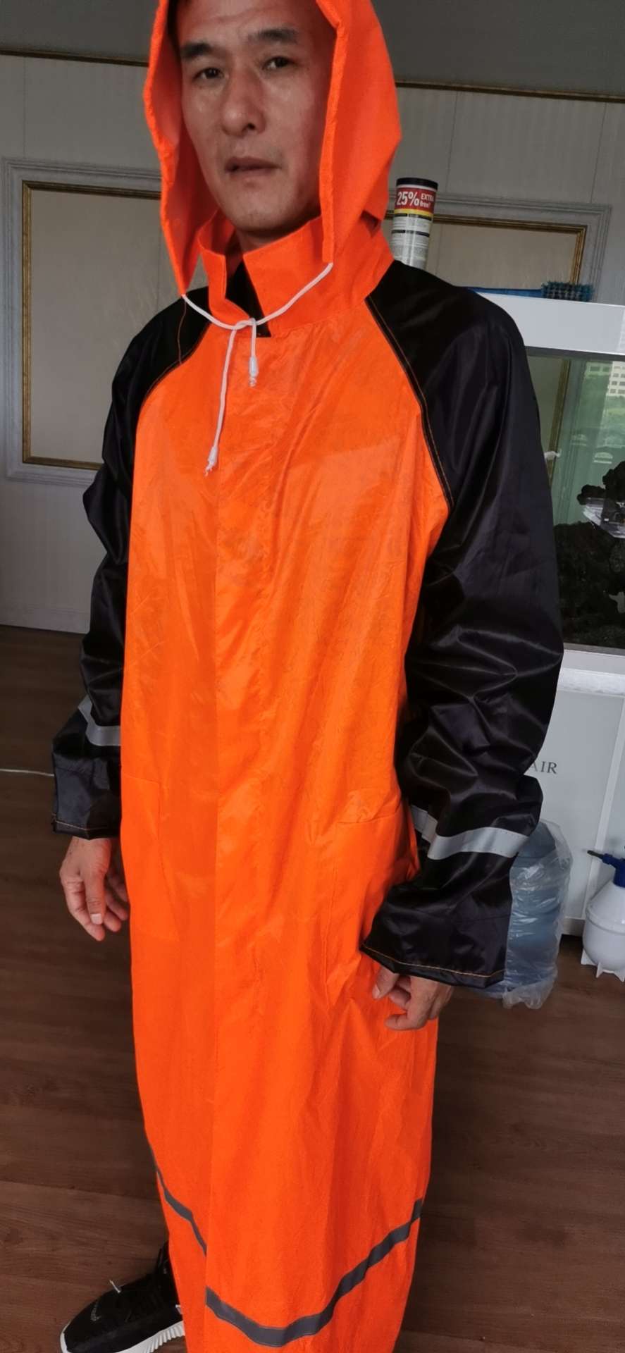 Exquisite multi-color long raincoat, fine raincoat, children's long outdoor raincoat