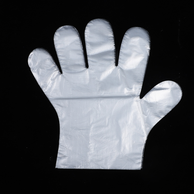 厂家直销一次性pe手套餐饮加厚塑料薄膜透明手套美容染发手套详情图1