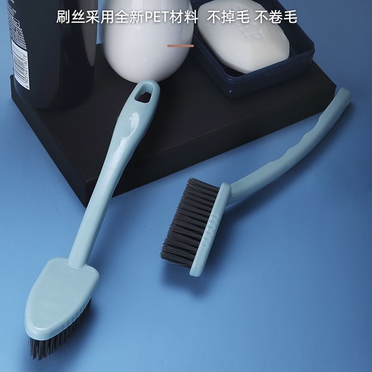 Laundry brush with soft bristles, a special household shoe cleaning brush that does not damage shoes and clothes. Shoe cleaning brush board for hard bristles detail image 1