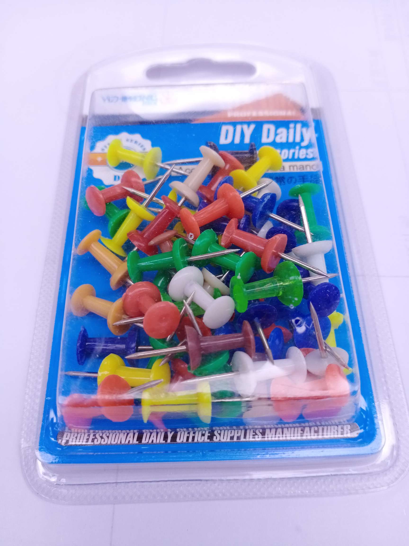 50 YZW1001 colored I-shaped nails