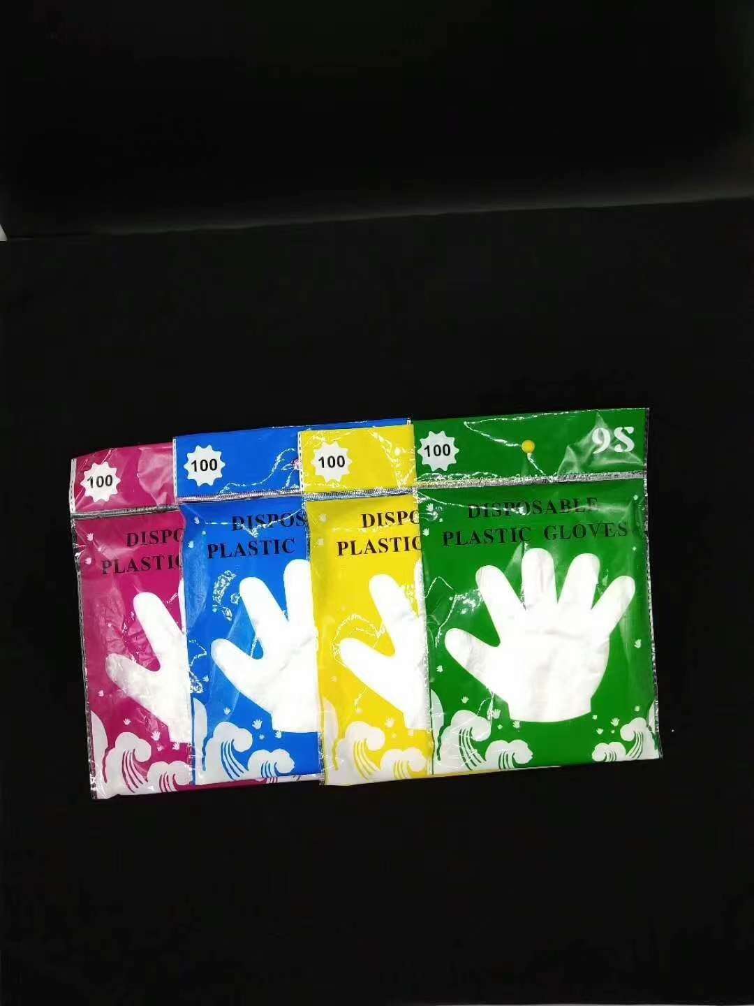 厂家直销一次性pe手套餐饮加厚塑料薄膜透明手套美容染发手套详情图2