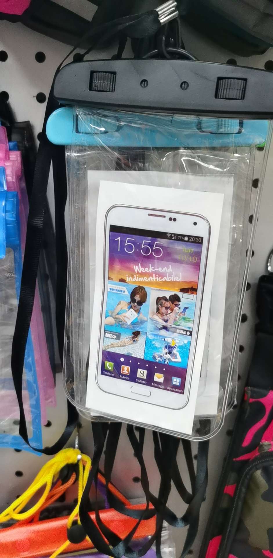 Waterproof bag for No. 7 mobile phone details Picture