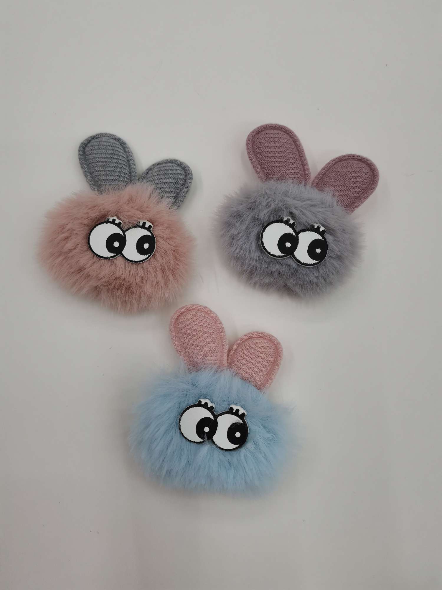 韩版兔毛小兔头                 