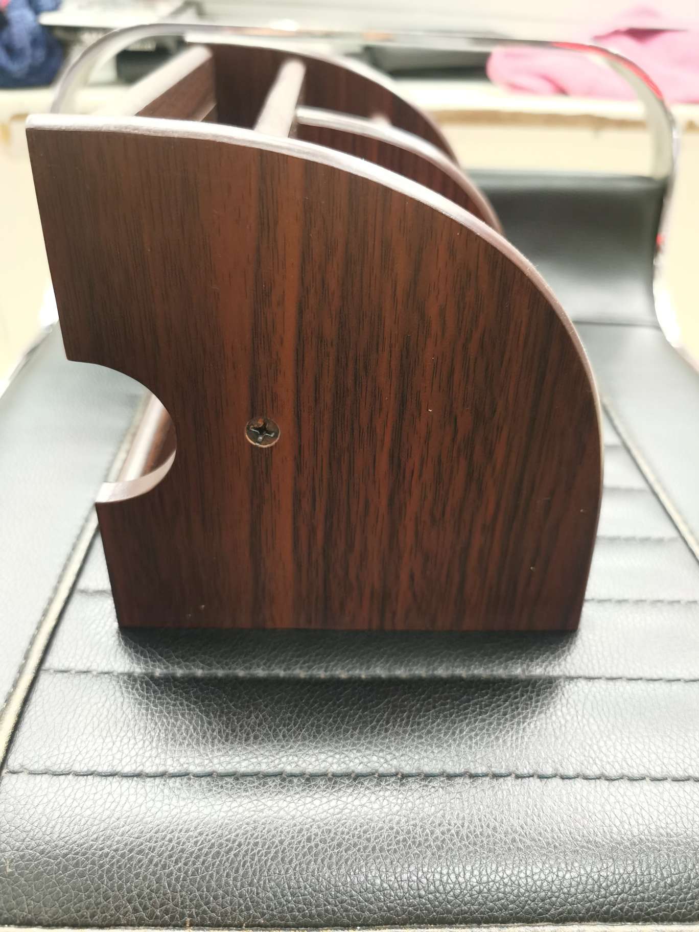 Multi-functional wooden pen holder, creative pen holder, desktop office and study pen holder Specification image
