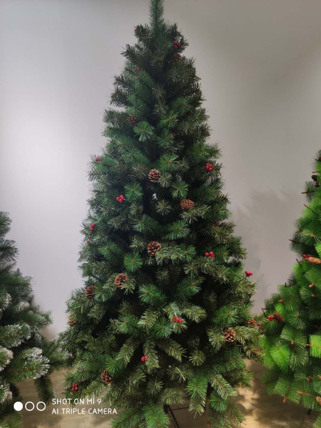 PVC松针加PVC混合210cm图