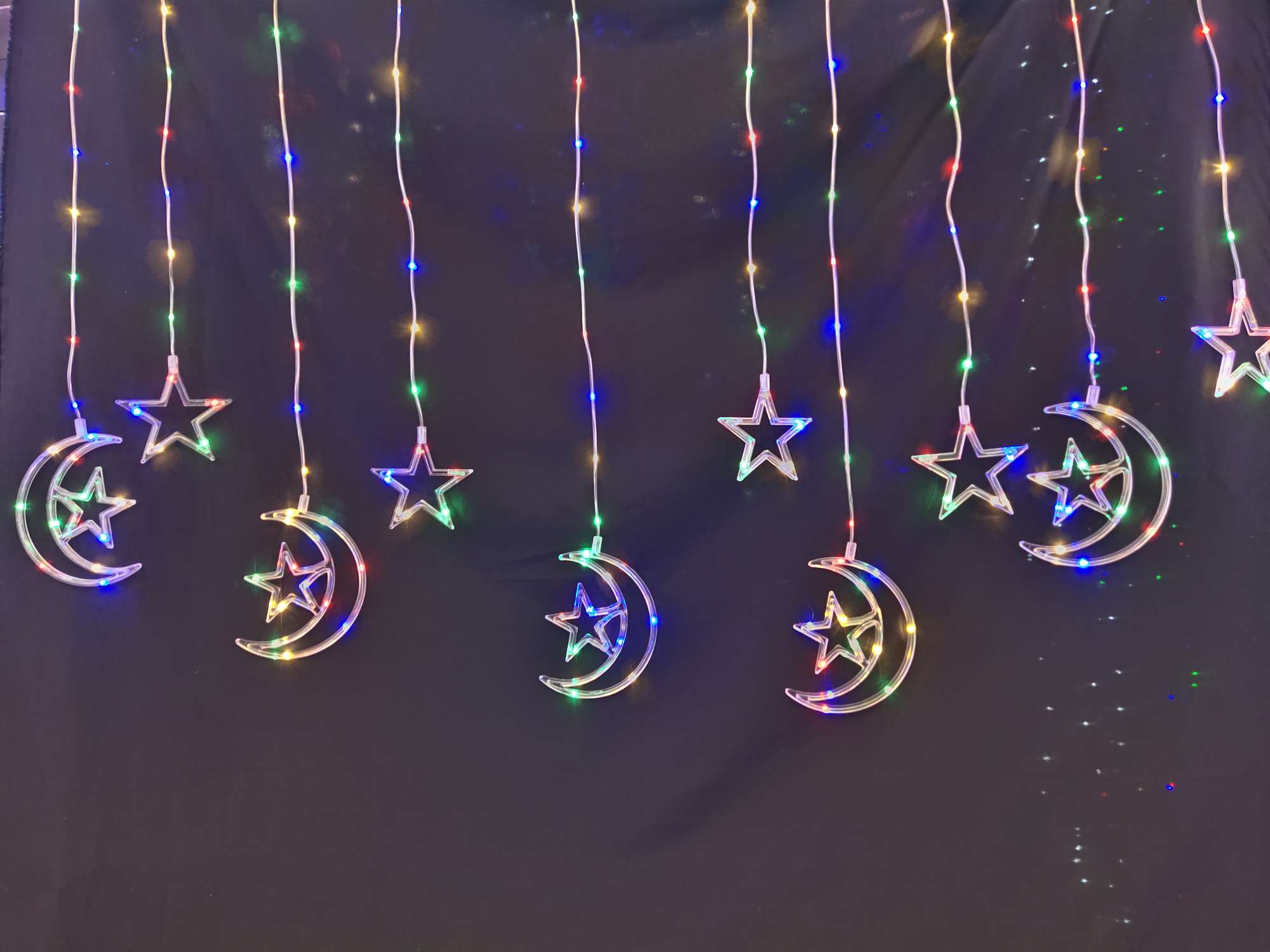 10 lámparas de tubo de cuero colgantes luces de nieve cordones de luz led pequeñas luces de color luces de estrella caja de batería cordones de luz intermitente luces decorativas ins decoración de navidad al por mayor transfronteriza Application Scenario