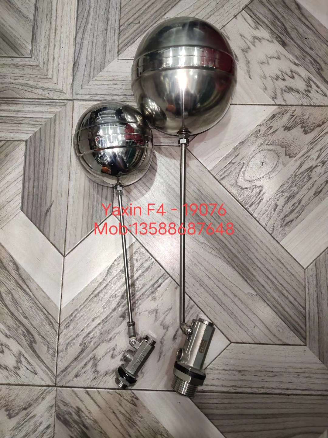 Stainless steel float ball valve