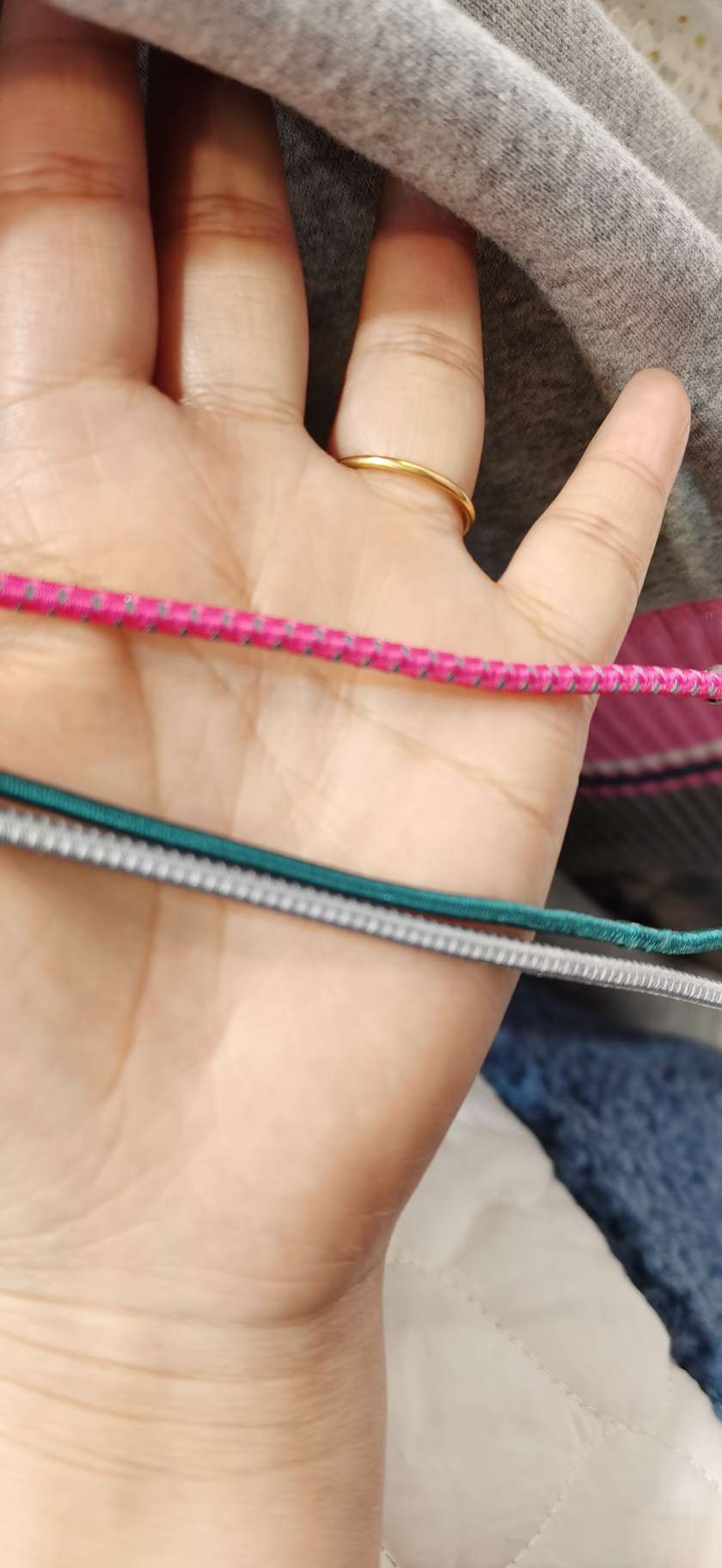 Pattern Imported Latex Elastic Rope Clothing Accessories For Men And Women's Hardshell Clothing Accessories Specifications 0.1-0.8Cm To Sample Custom full figure