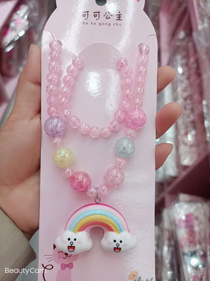 简约长款项链女珍珠钛钢饰宠物挂饰十二生肖配饰男士项坠