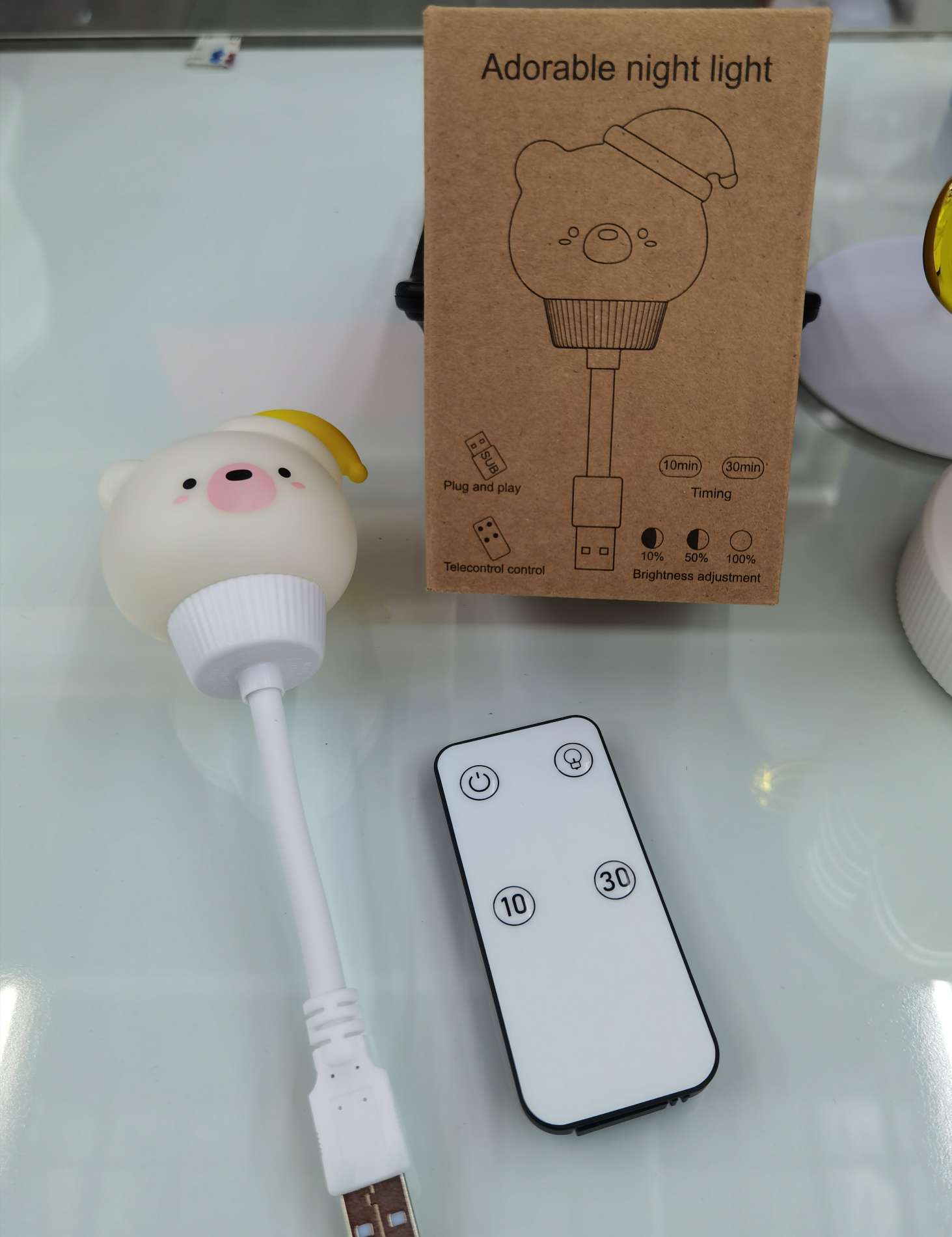 Usb Egg Ta-Da Lamp
Remote Control Vibrating Bear Specification drawing