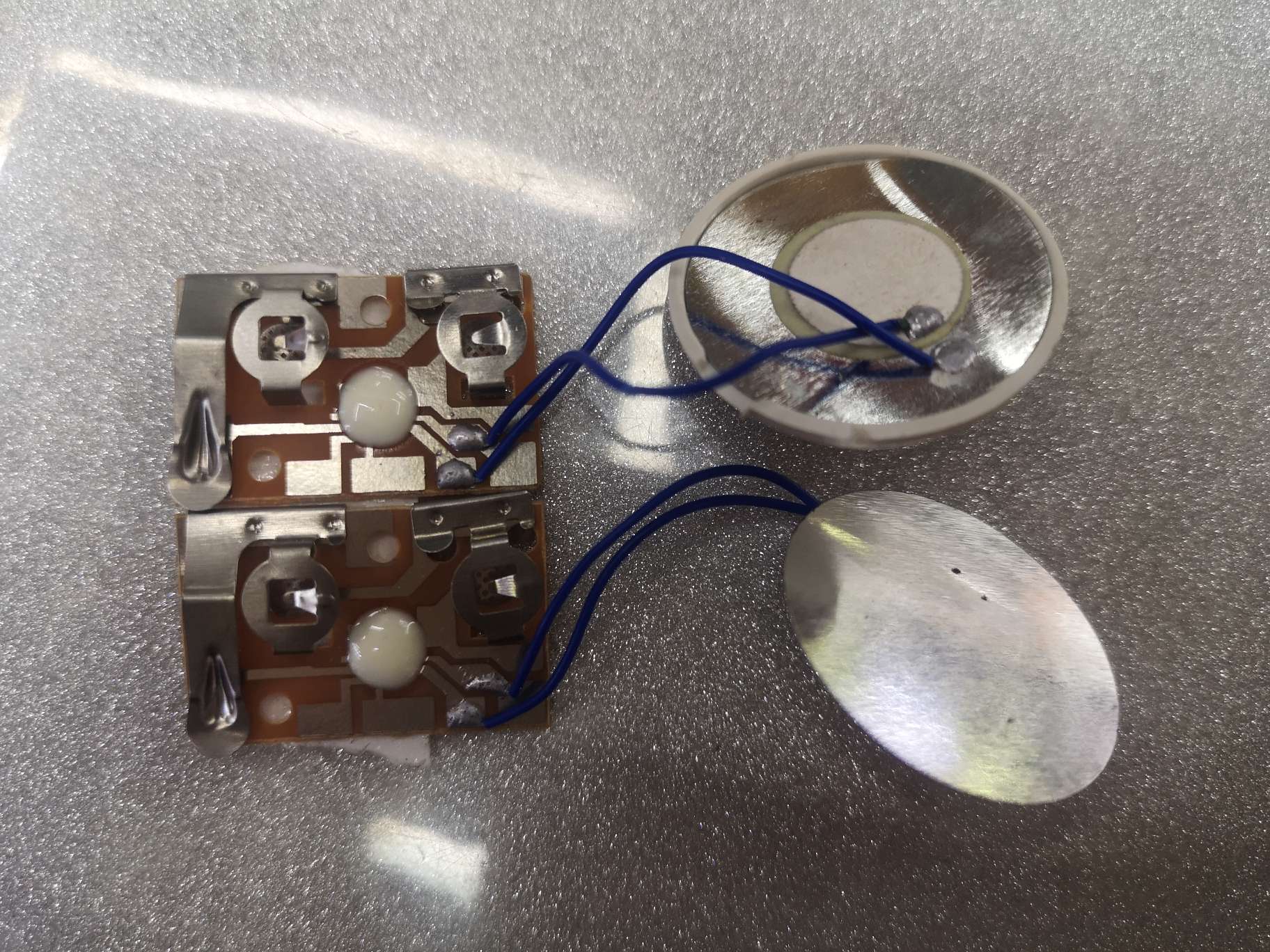 发光电子配件音乐发光电子感应声控盒子卡片音乐芯片‘详情图2