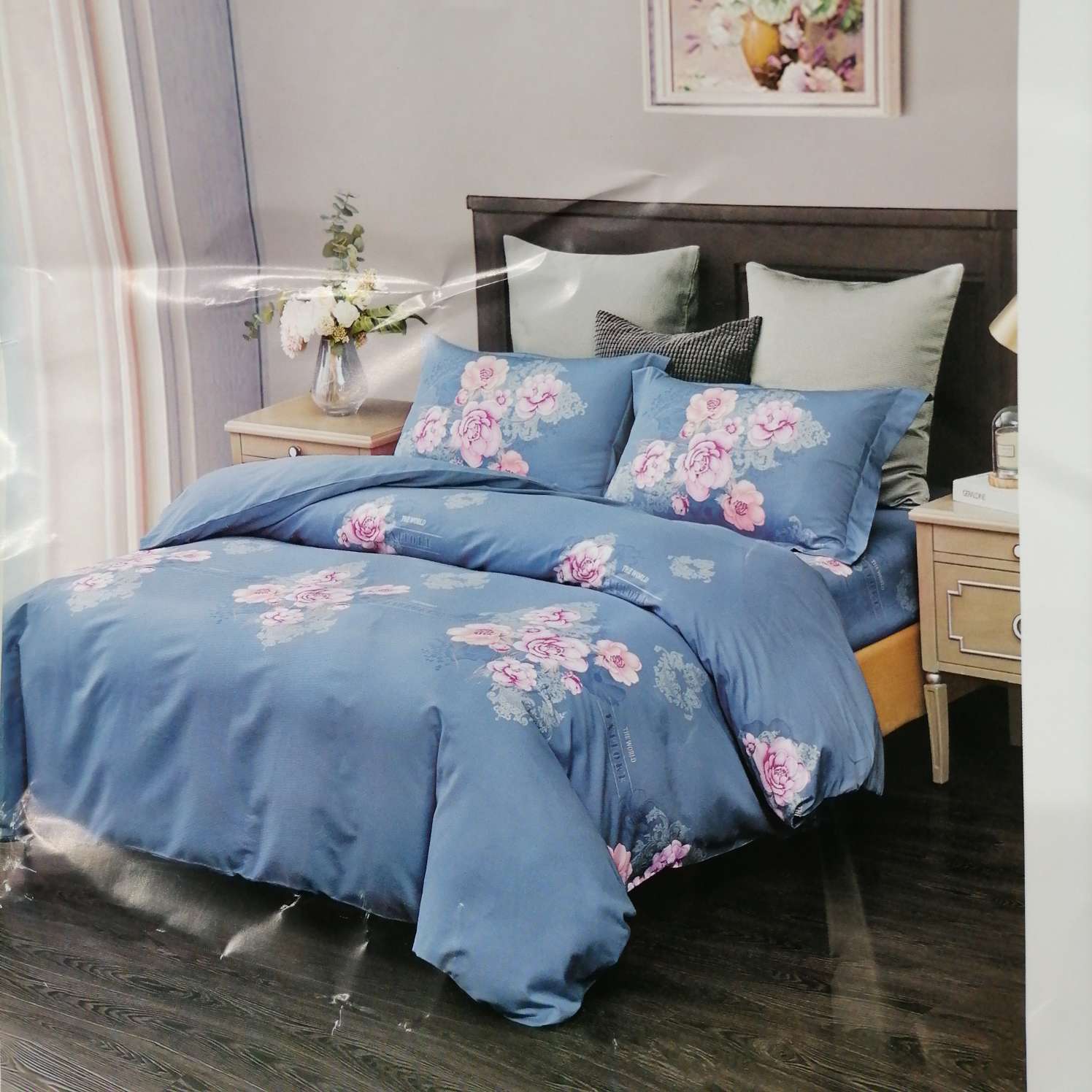 JLD-凝香浅陌（蓝）金粉