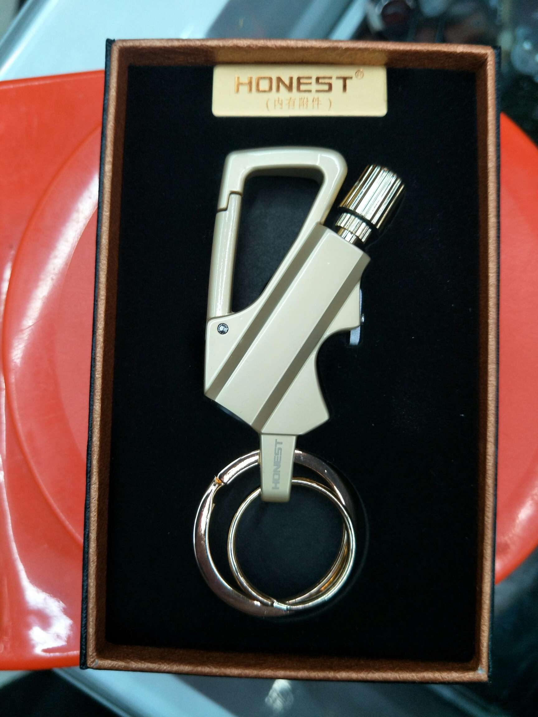 万次打火器金色