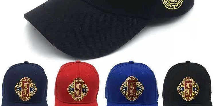 蒙古元素棒球帽子男帽苏鲁锭刺绣蒙古文字国旗鸭舌民族风新款详情图6