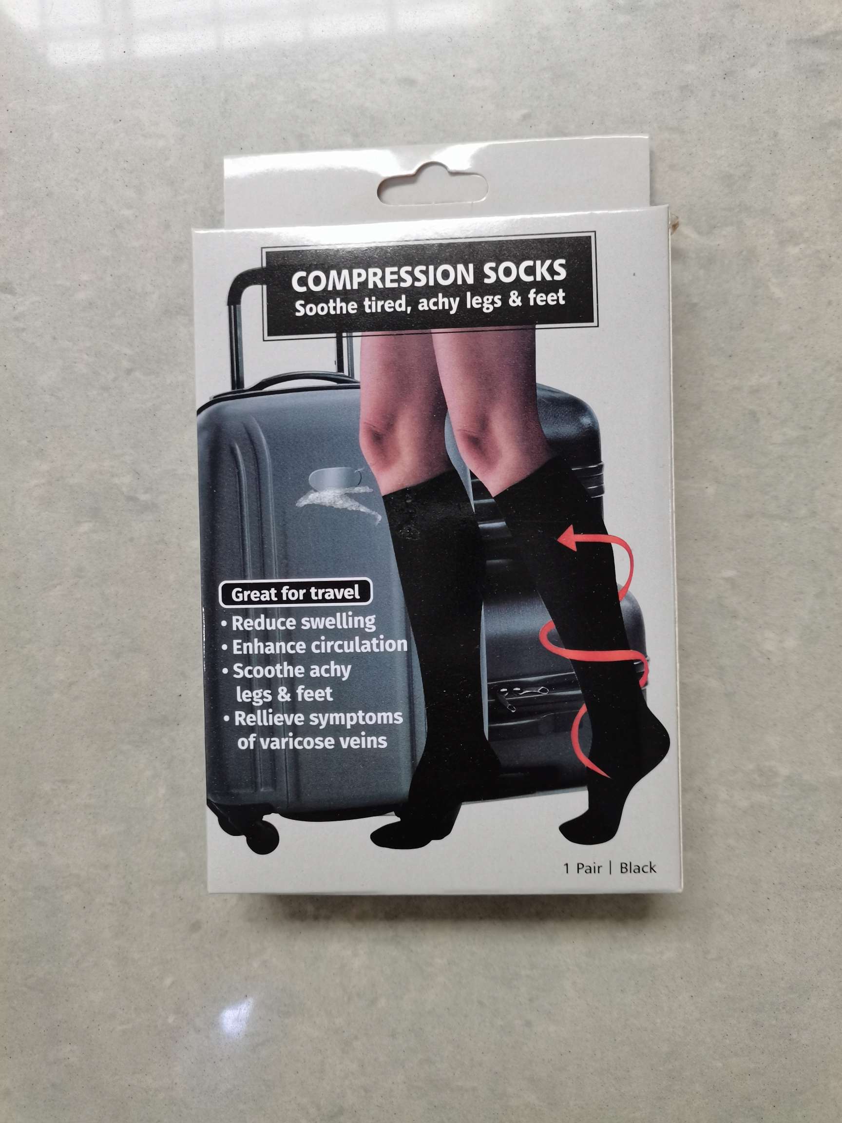 35度保暖袜户外登山滑雪袜发热袜35°恒温袜雪地圣诞袜冬包装盒子白底实物图