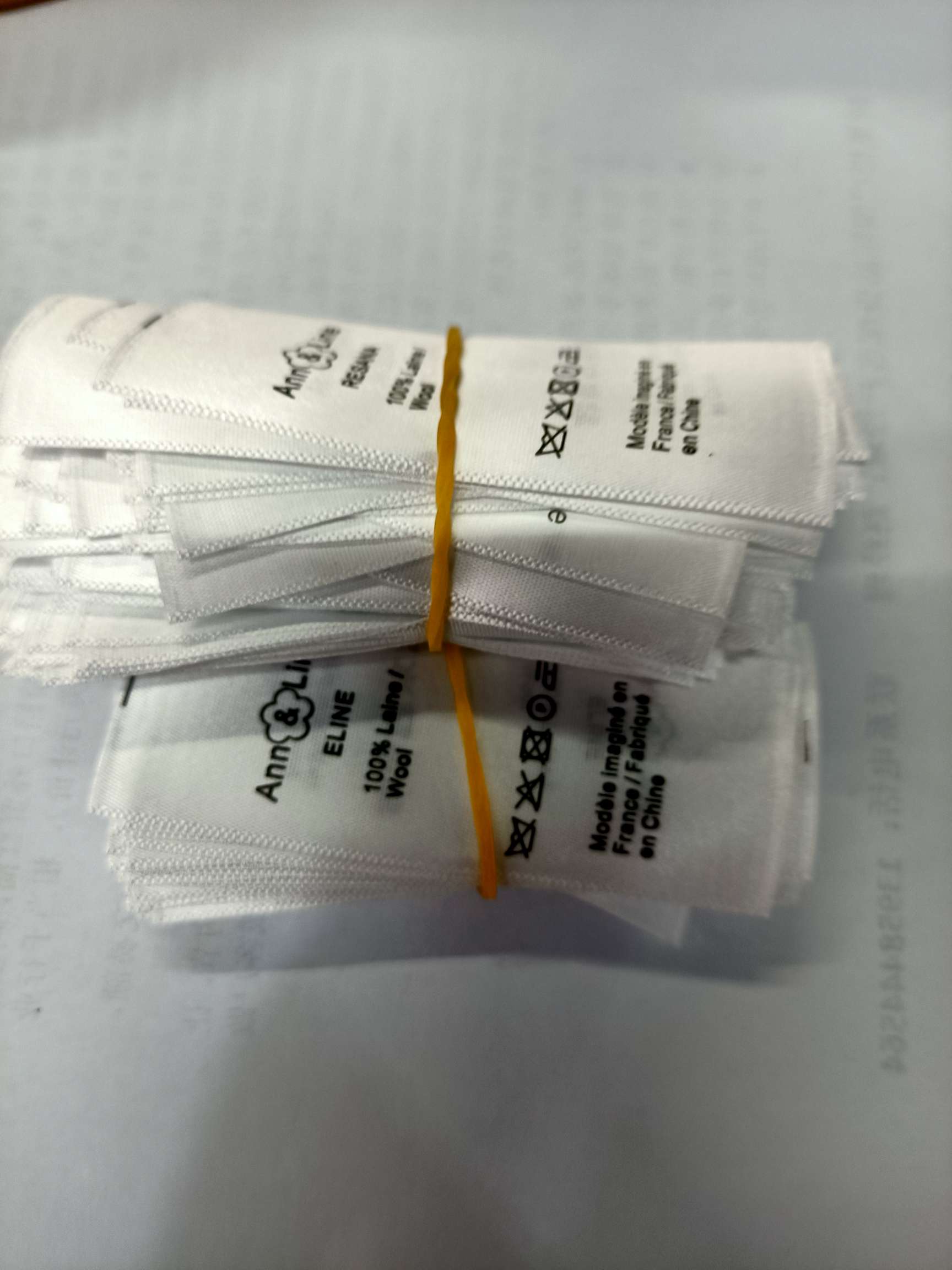 织标3高品质领标彩色服装饰织唛水洗潮牌设计商标