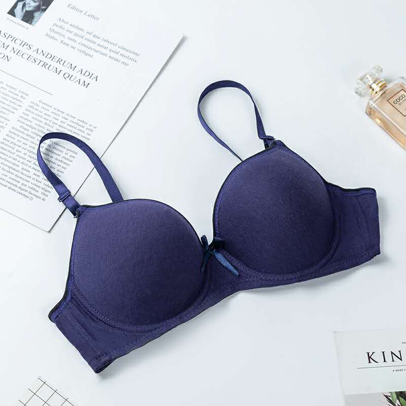 Grey Trade Bra, Cotton Shaped Bra undefined