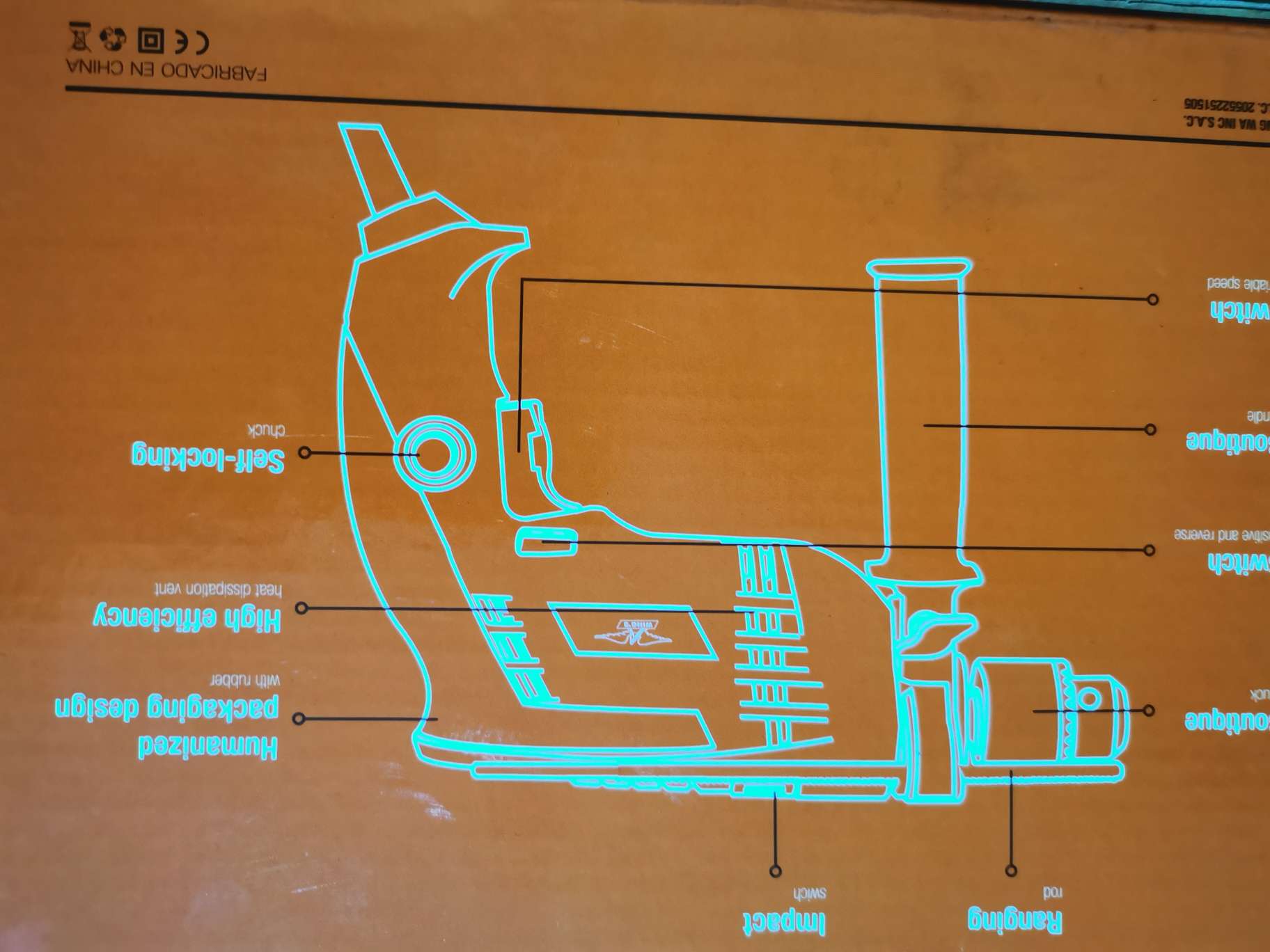 Hammer drill hand Electric drill Hardware tools Drill Electric tools Set of tools undefined