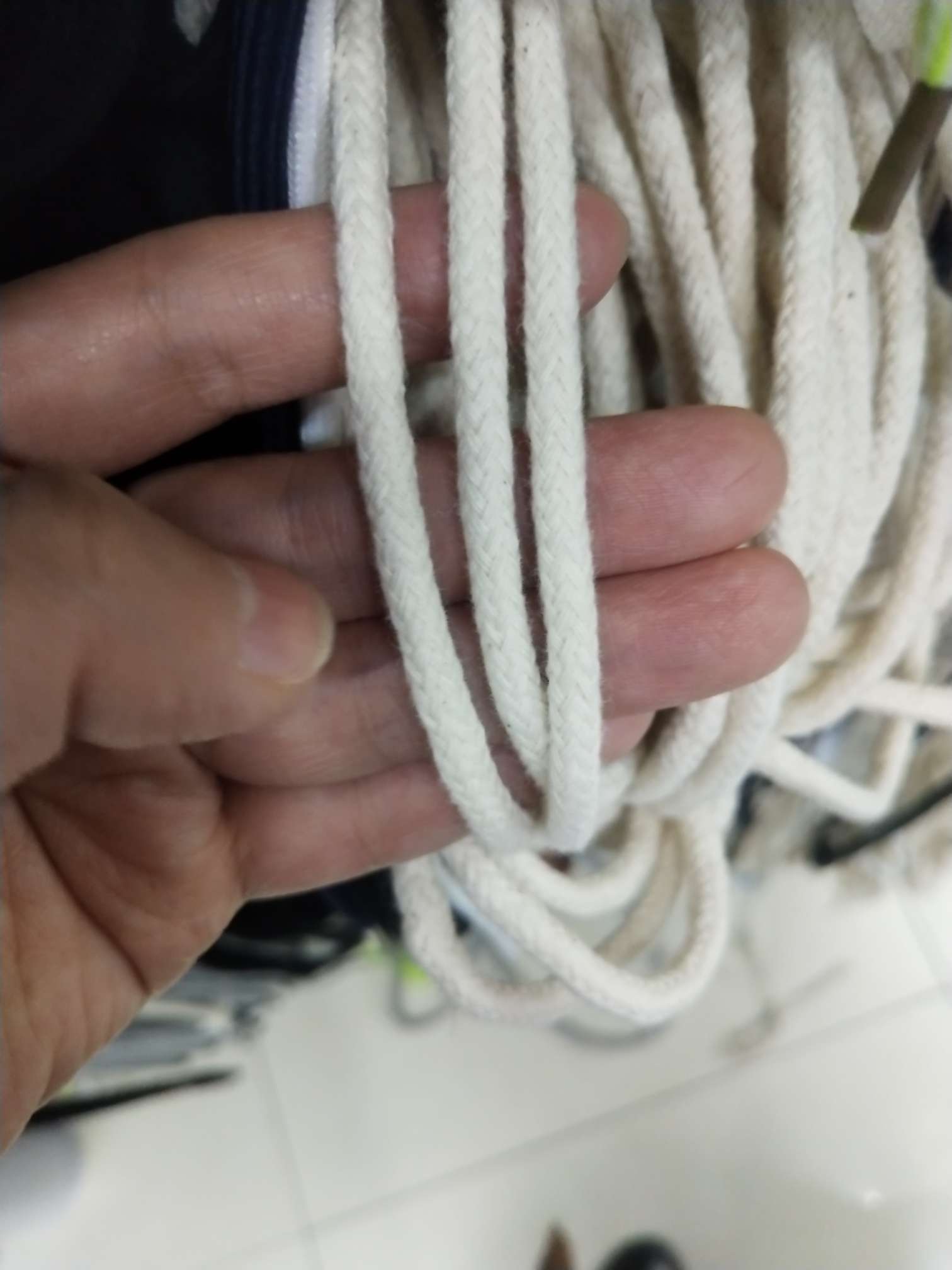 Cotton Rope, Flat, Round 21 Pieces Of Cotton Rope details Picture