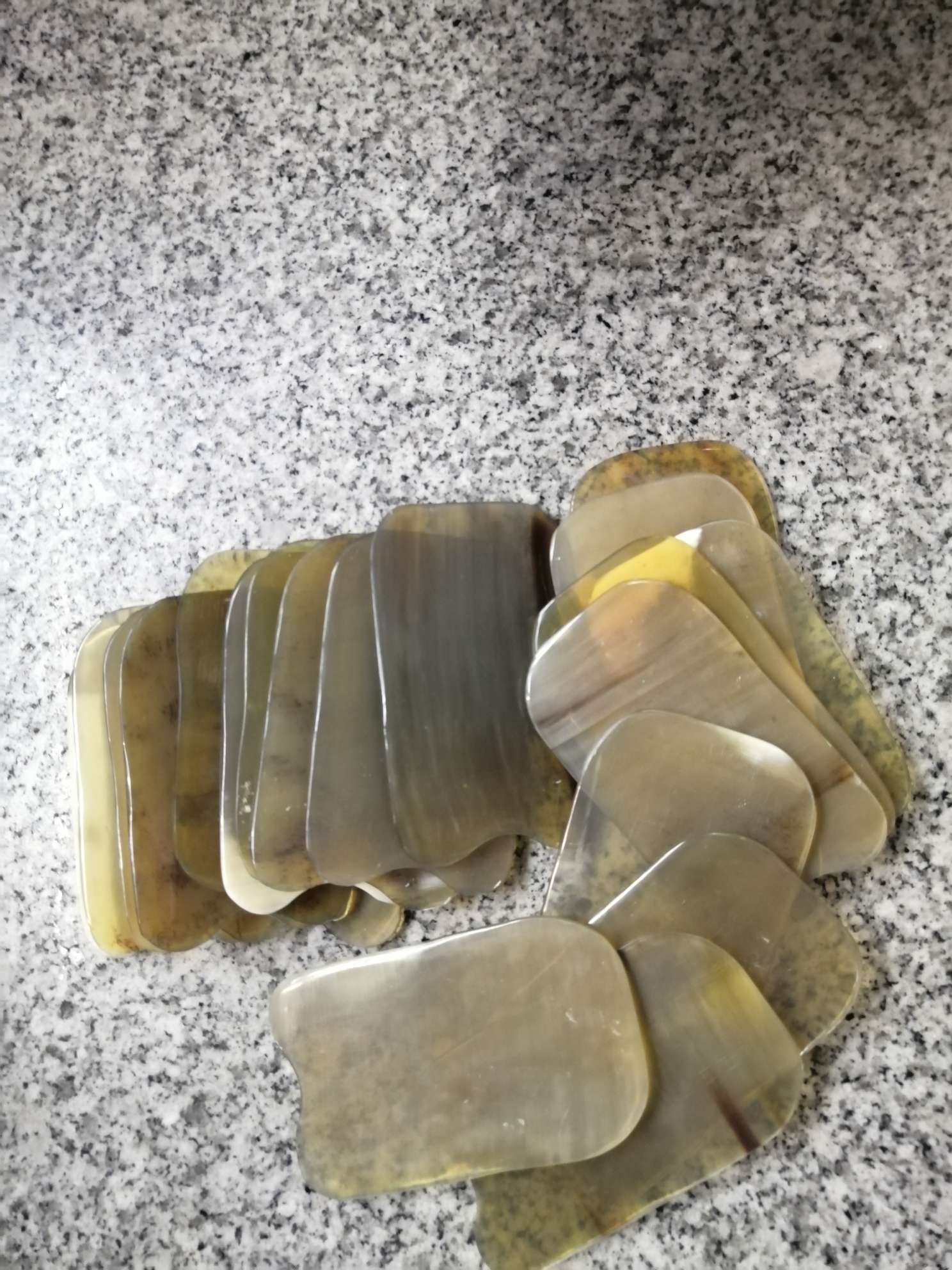 刮痧板白底实物图