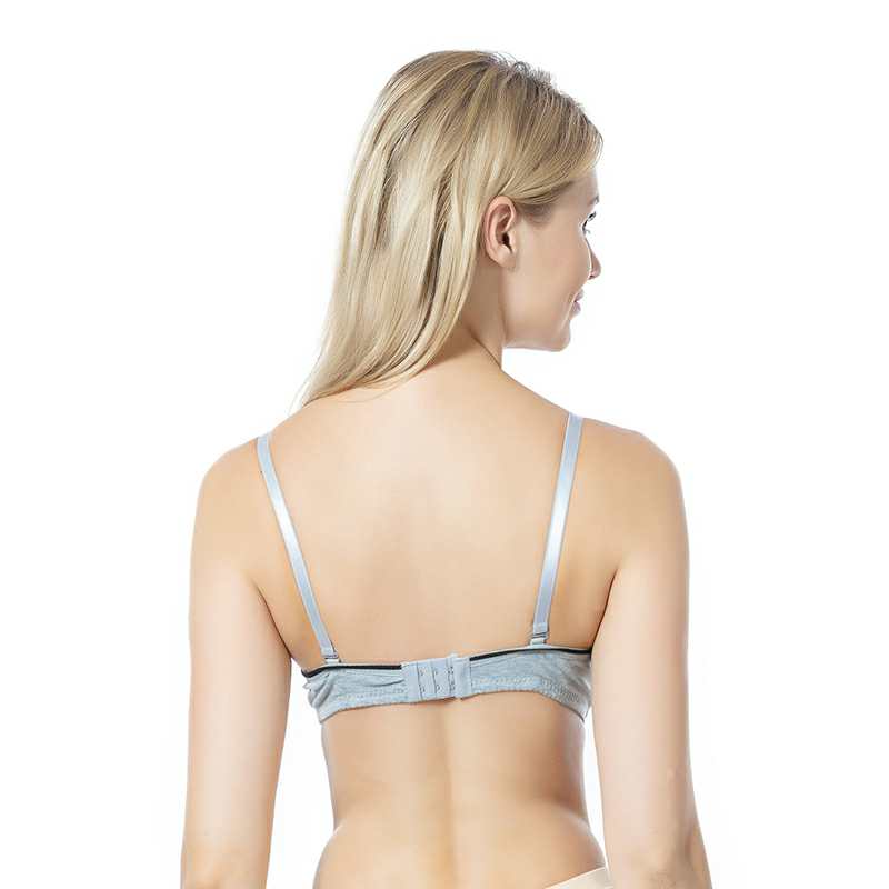 Grey Trade Bra, Cotton Shaped Bra Specification drawing