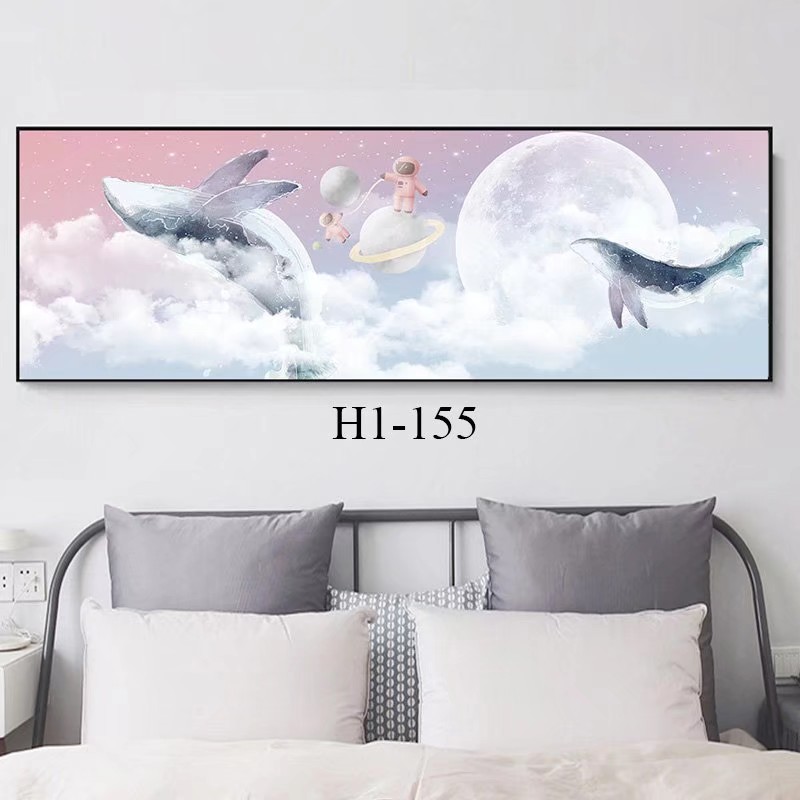 Bedside Painting Sofa Background Painting Hotel Background Application Scenario