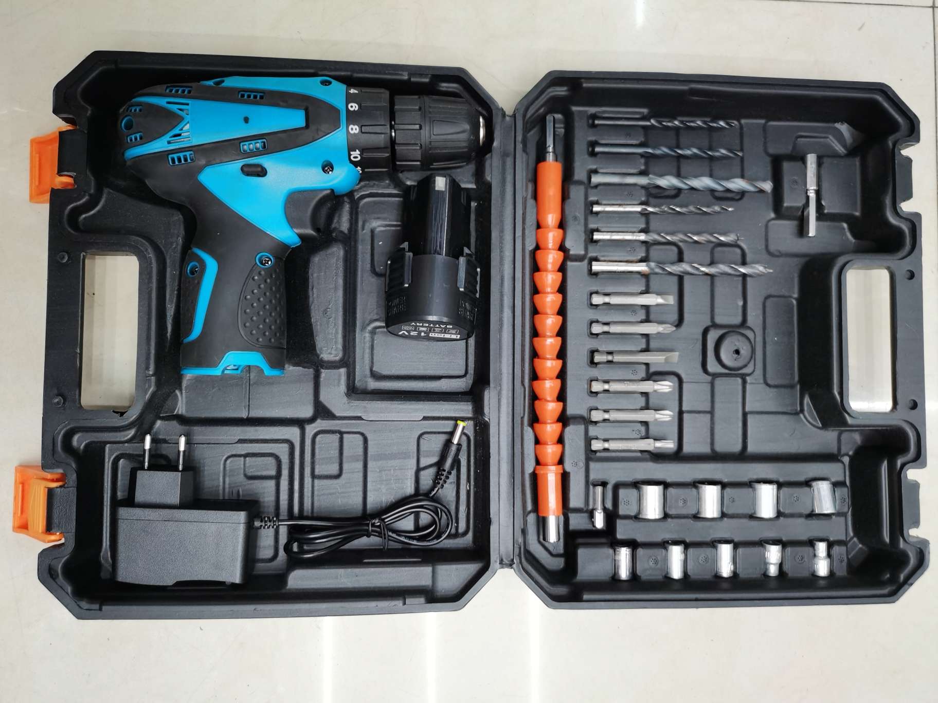 Hammer drill hand Electric drill Hardware tools Drill Electric tools Set of tools undefined