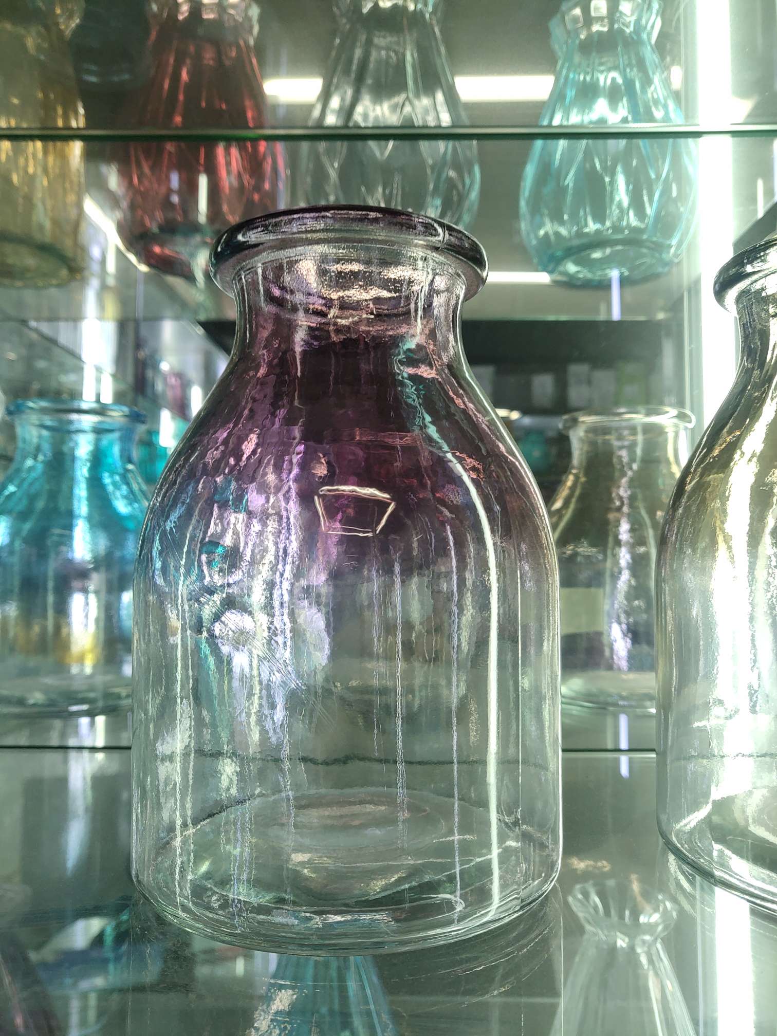 Glass handicrafts, glass vase 16