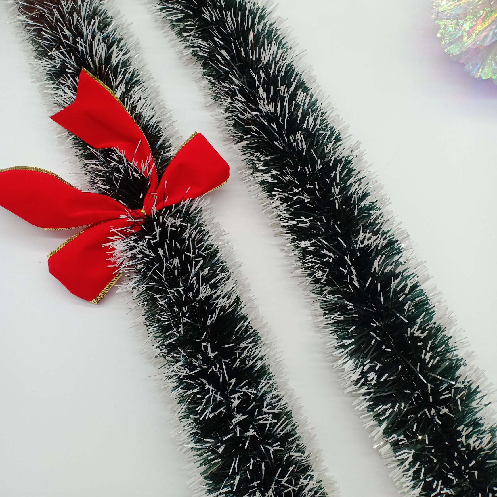 Decoraciones navideñas de tiras de color festivo Item Picture