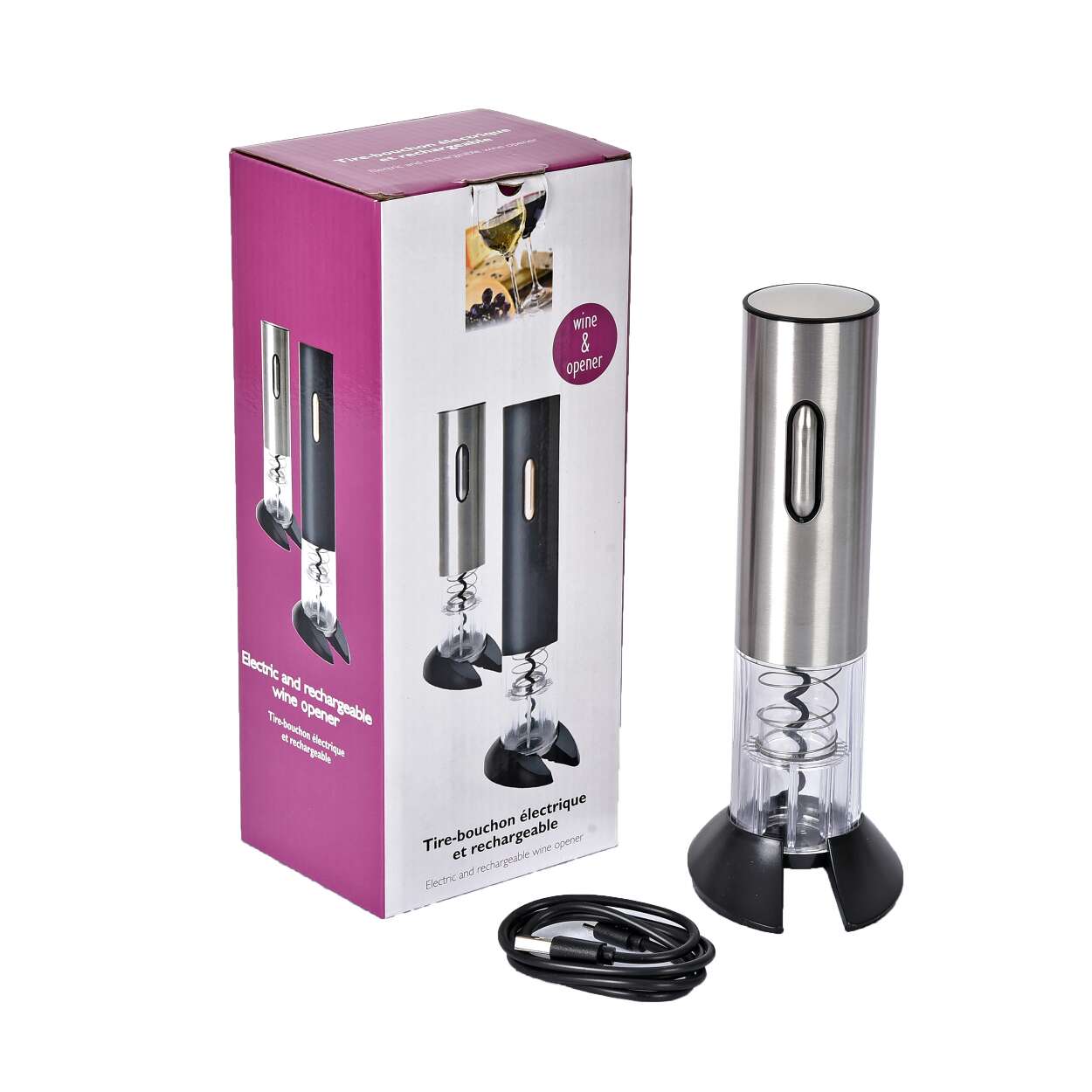 Stainless Steel Charging Bottle Opener details Picture
