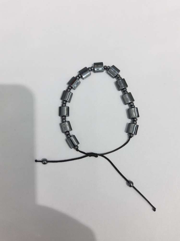 黑胆石赤铁矿手链