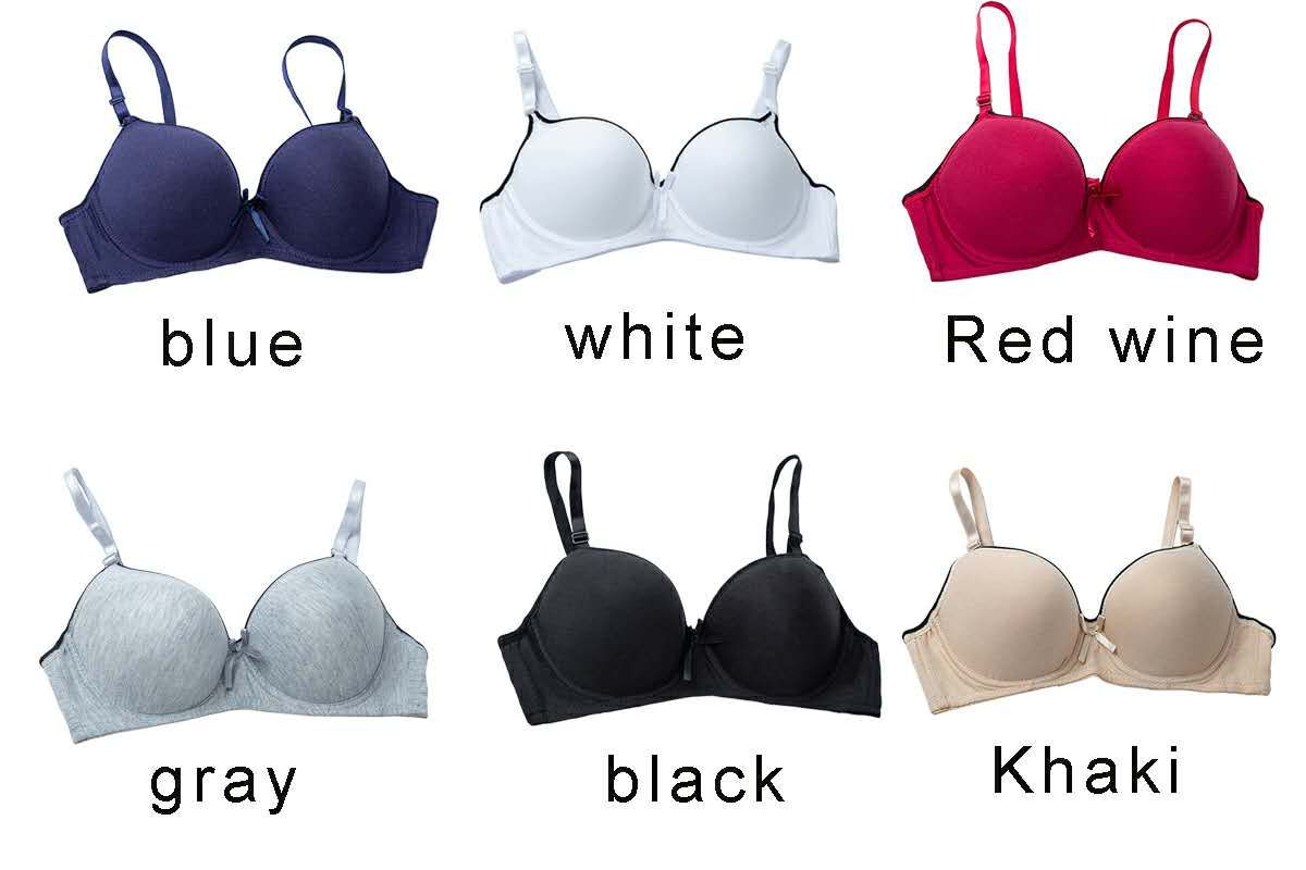 Grey Trade Bra, Cotton Shaped Bra undefined