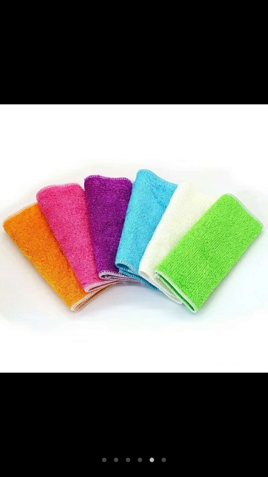 Bamboo fiber dishcloths Specification image