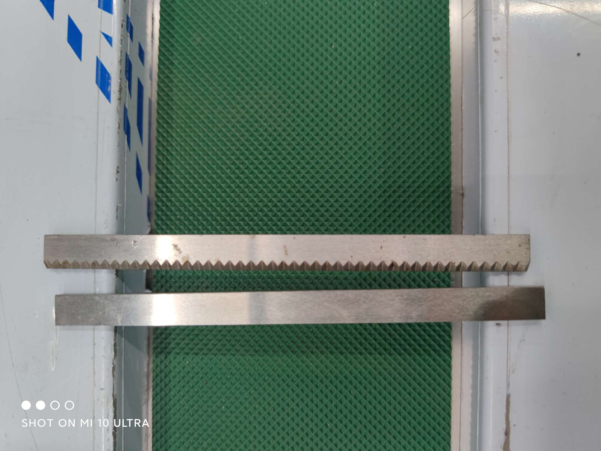 One set of horizontal sealing blades for pillow packaging machine accessories Specification image