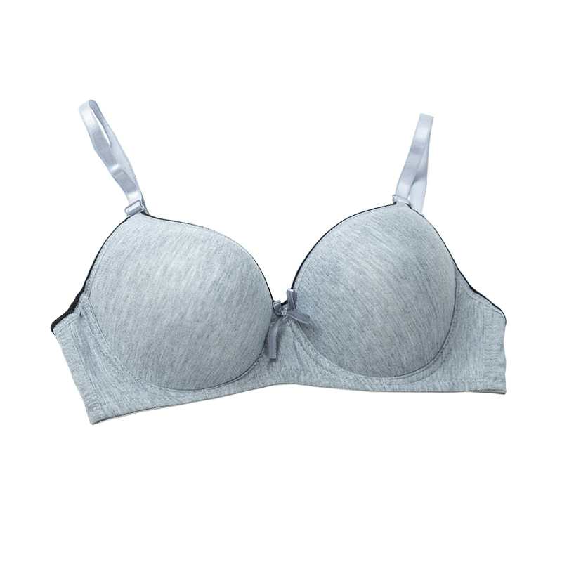 Grey Trade Bra, Cotton Shaped Bra undefined