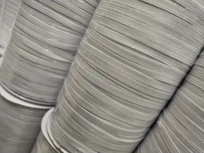 5Mm Horse Belt, Flat Elastic, Polyester + Polypropylene