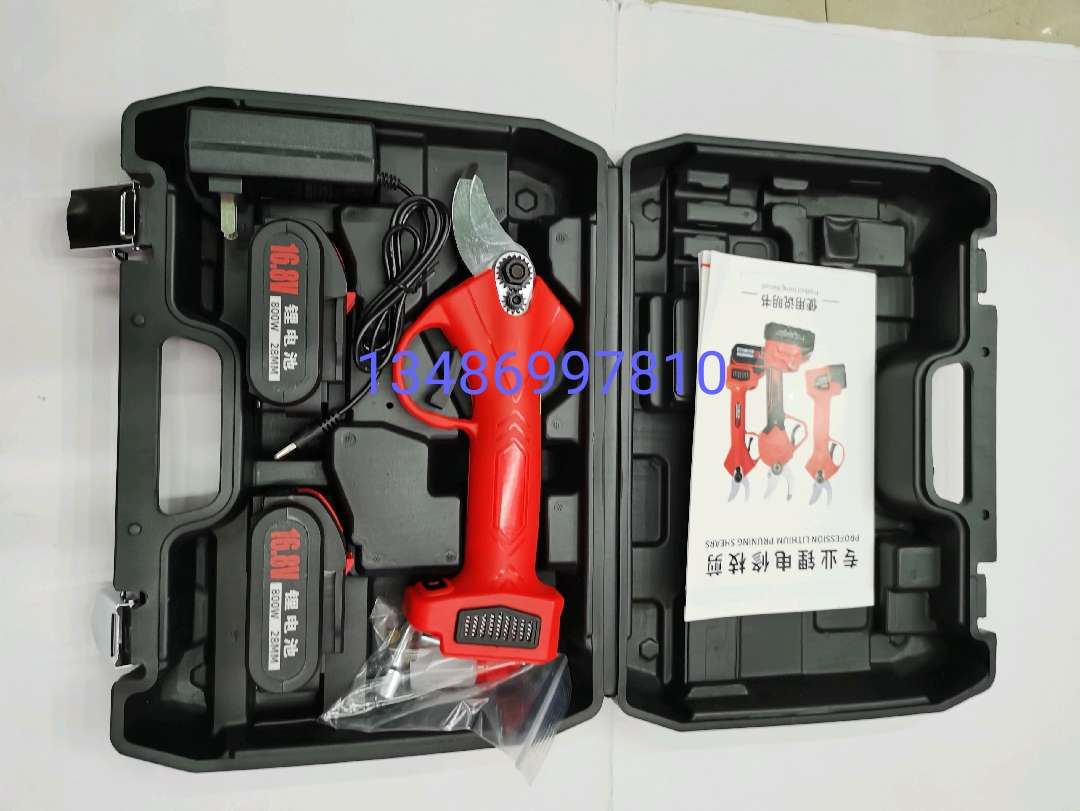 Electric scissors Garden scissor branch scissor Electric tool set hardware tools full figure