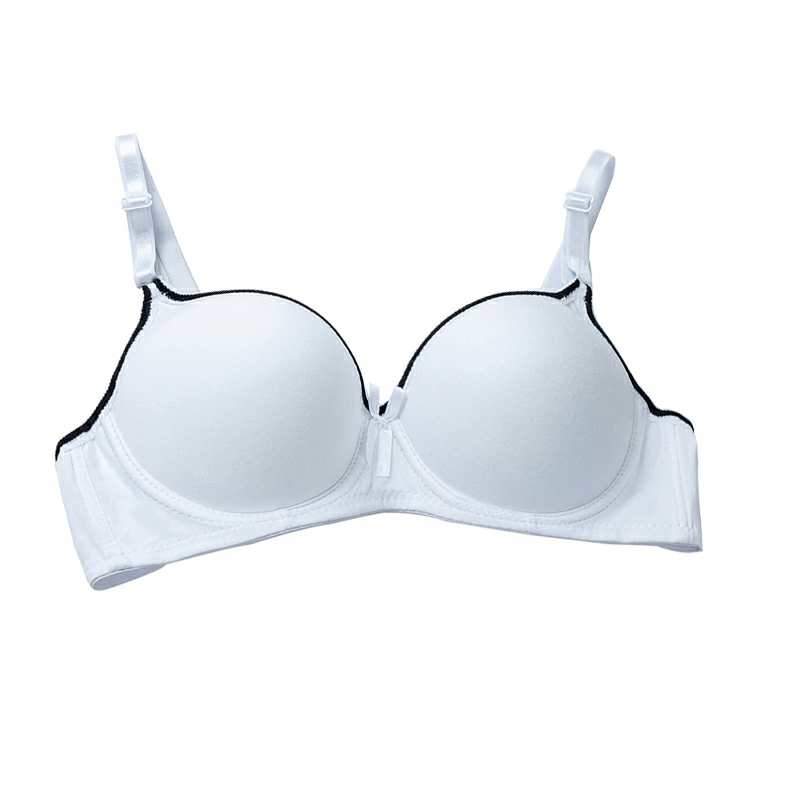 Grey Trade Bra, Cotton Shaped Bra full figure