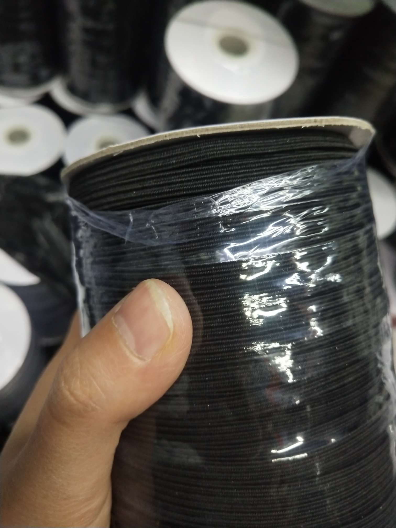 5Mm Horse Belt, Flat Elastic, Polyester + Polypropylene details Picture