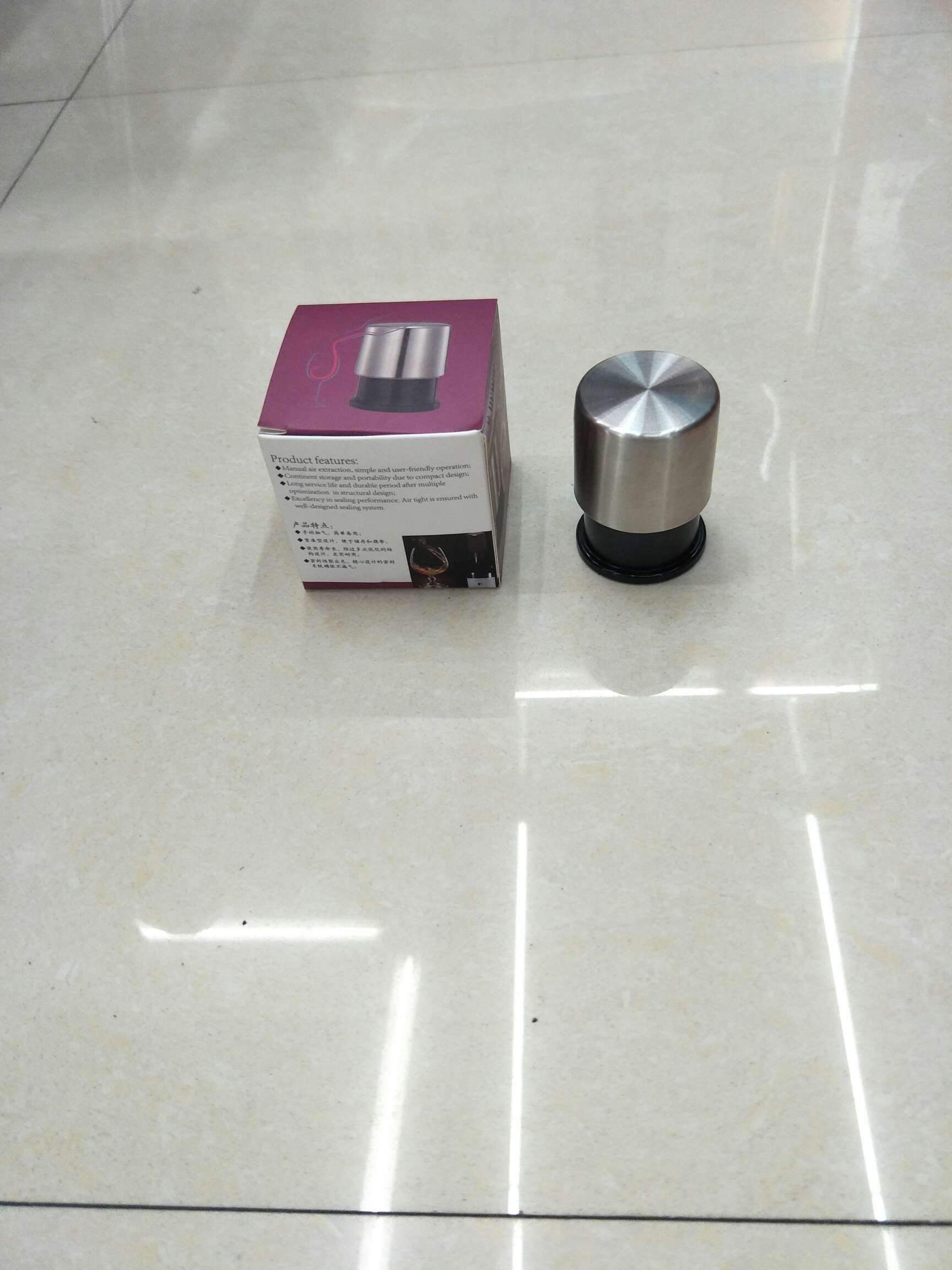 Stainless Steel Vacuum Wine Stopper