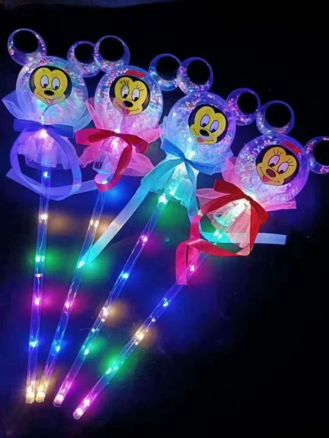 卡通仙女棒发光棒玩具批发1图